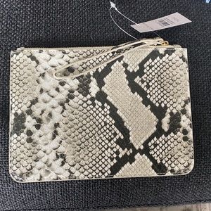 Snakeskin Wristlet